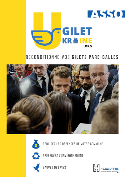 Lot-et-Garonne : une collecte de gilets pare-balles pour l'Ukraine